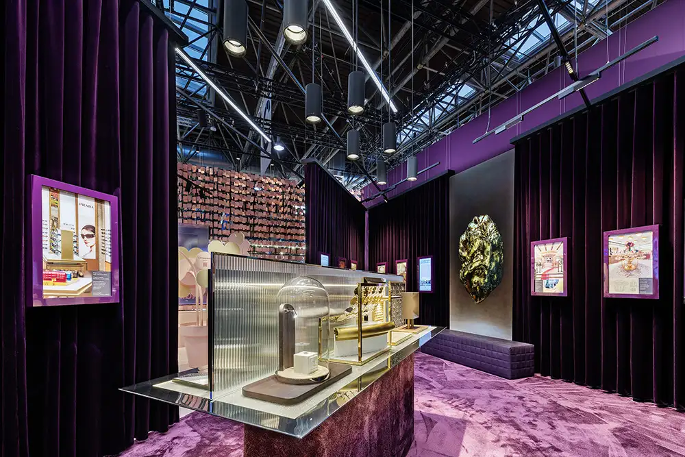Colours of Retail Experience World at EuroShop 2026 featuring immersive retail storytelling space with curated installations.