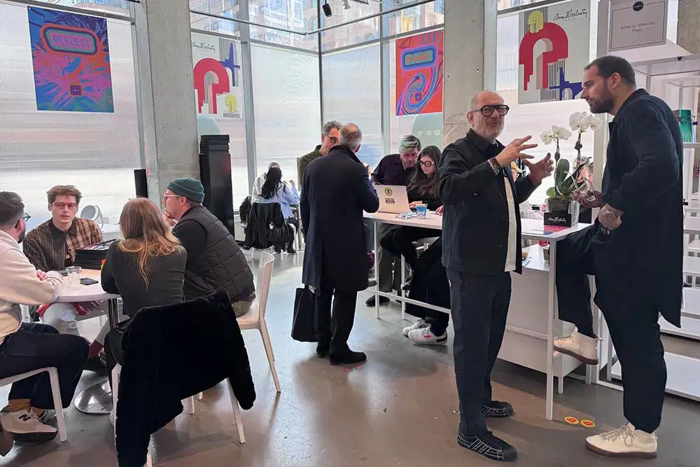 Eyewear Design Week New York inside the Chelsea Industrial venue during LOFT Eyewear Shows