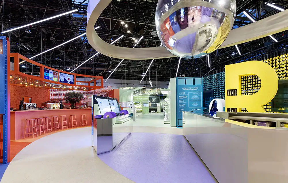 umdasch The Store Makers Efficiency Route at EuroShop 2026 showcasing scalable retail and brand space solutions.