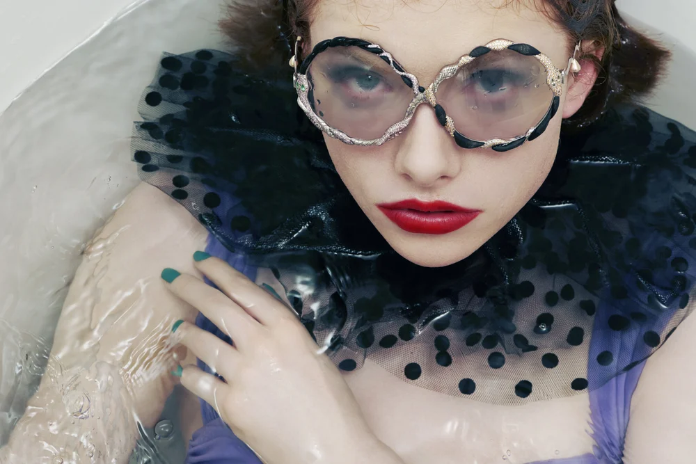 Francis de Lara NOW Awards 2026 artistic jewellery eyewear with gemstones