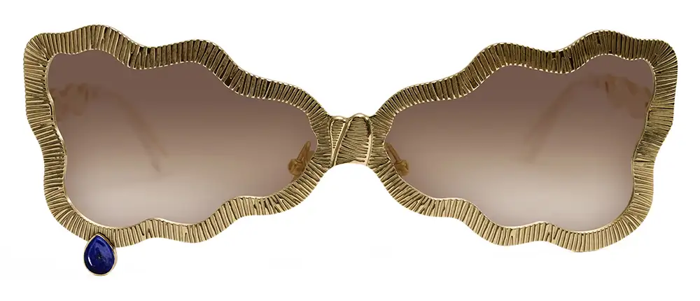 Francis de Lara Tuxedo eyewear fine jewellery frame NOW Awards 2026 front view