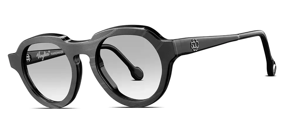 Eyewear made from vinyl records RST-S-V-03 by Vinylize