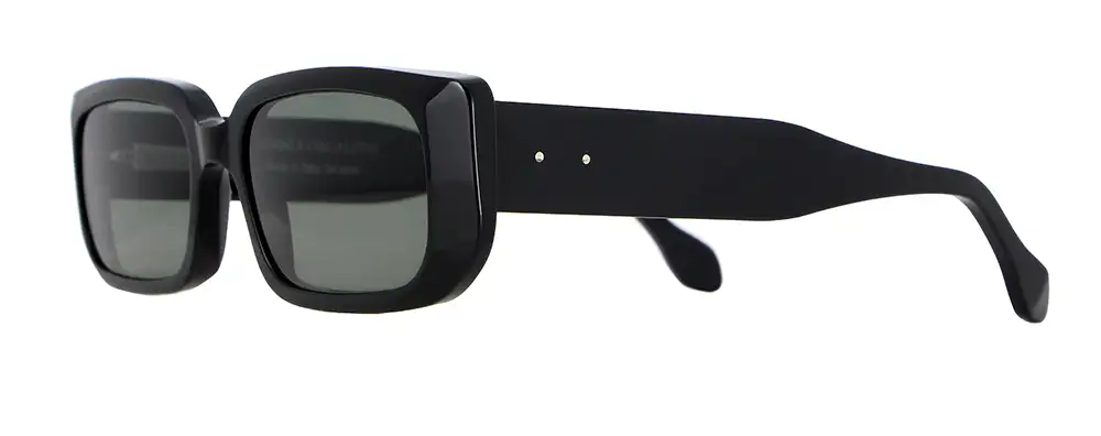 VANNI x Oscalito VALENTINE sunglasses black acetate rectangular frame
