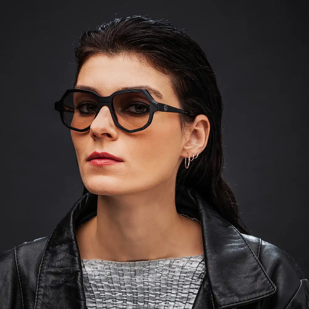 Vinylize RAMMSTEIN Eyewear RST-S-V-02 campaign portrait woman