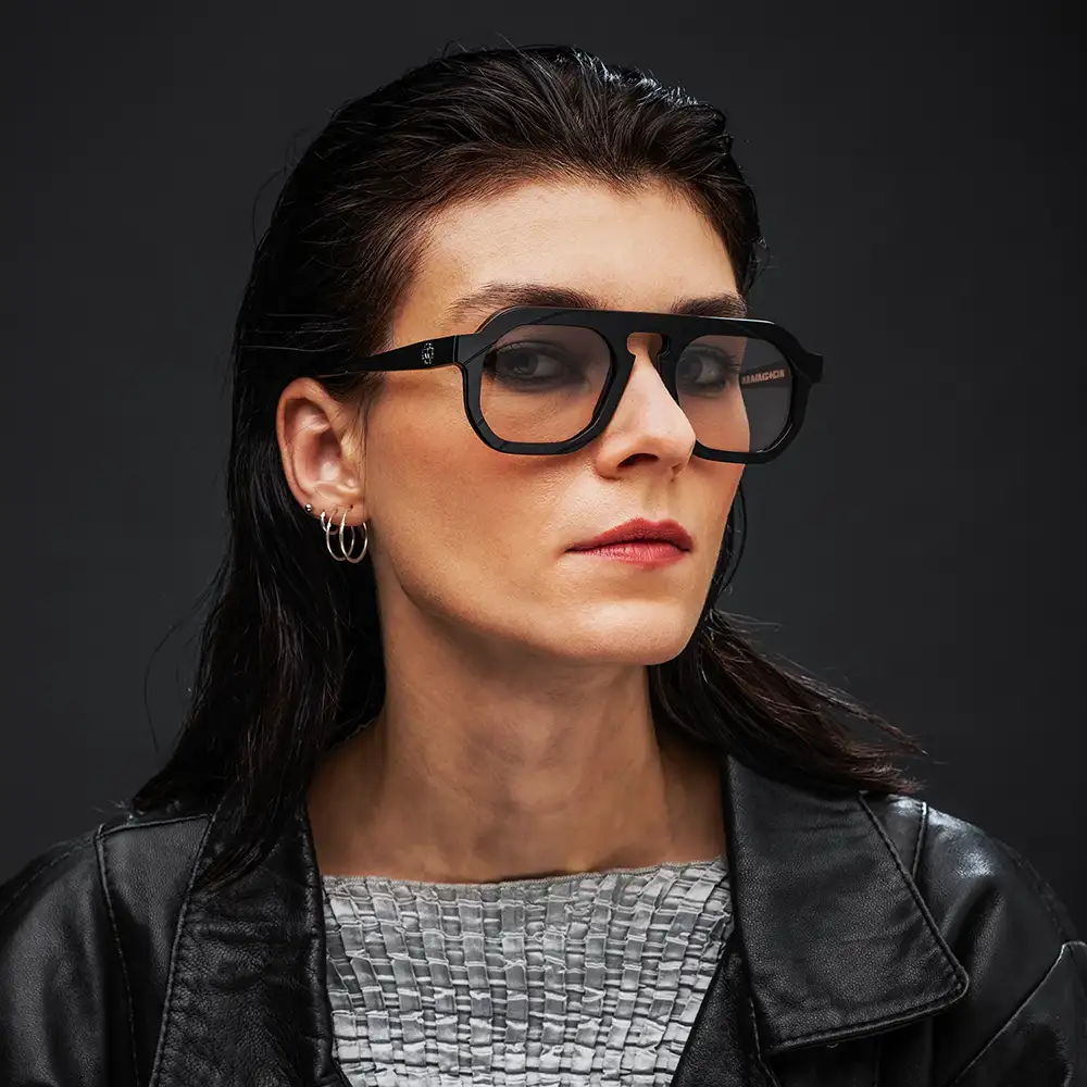 Vinylize RAMMSTEIN Eyewear RST-S-V-05 worn by woman portrait